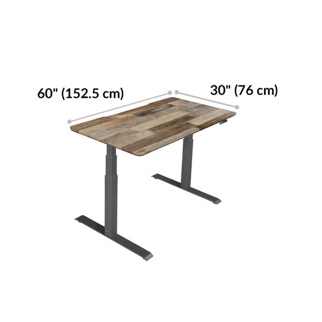 שולחן ארגונומי לעבודה בעמידה - Electric Standing desk 60x30
