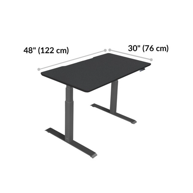 שולחן ארגונומי לעבודה בעמידה - Electric Standing Desk 48x30